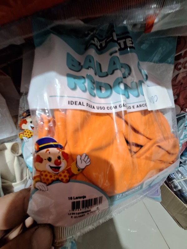 BAL�O 16 C/12 LARANJA